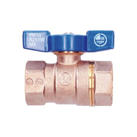 Ersatzteil Kugelhahn 3/4'' IG mit blauem Griff