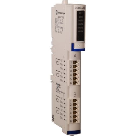 Schneider STBDD03410K Advantys STB - kit de sortie numérique standard Modicon - 4 sorties - 24Vcc - PV : 04 - SV : 01.58 (1/2)