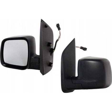 Espejo Electrico Izquierdo Fiat Fiorino Qubo Citroen Nemo Peugeot Bipper 2007-2023 5 pines - 2391513E (1/5)
