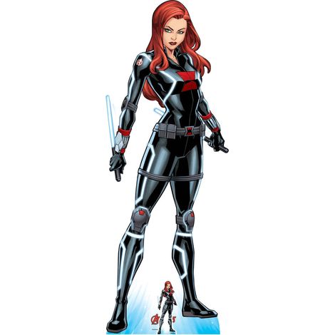 Figurine en carton Black Widow – Marvel Avengers - Haut 165 cm (1/5)