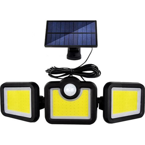Lampes LED extérieures étanches à énergie solaire avec détecteur de mouvement-AquaForge