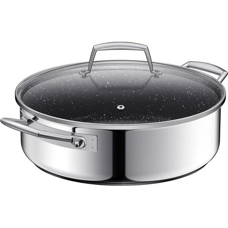 28 cm Sauté Pan with Lid, Induction Saucepan 5.2 L (1/5)