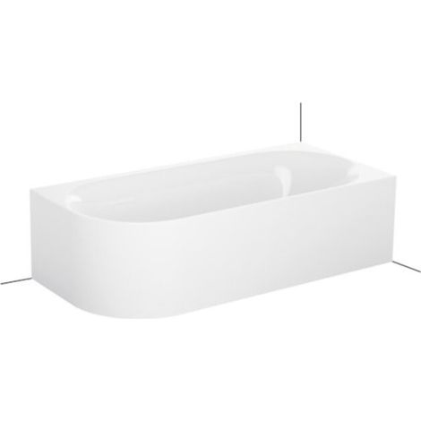 BetteLux Oval V Silhouette Baignoires d'angle, 2 inclinaisons du
