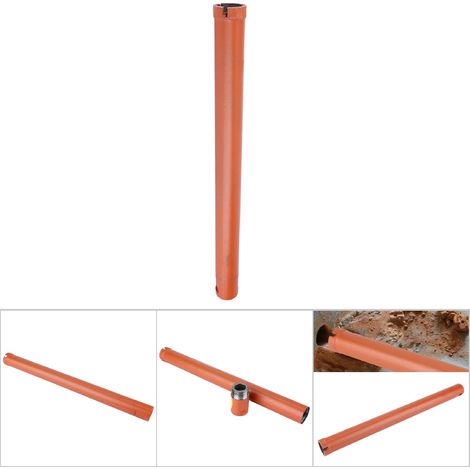 Carotte diamant à eau paroi fine scie cloche pour béton pavé (30370MM 1.18 pouce) (1/5)