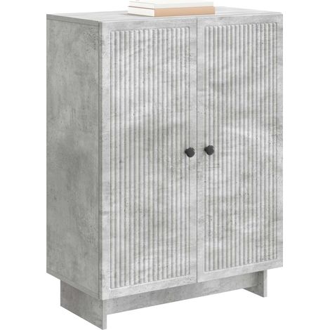 Maison Exclusive - Credenza Grigio Cemento 66 x 34,5 x 90 cm Legno ingegnerizzato (1/5)