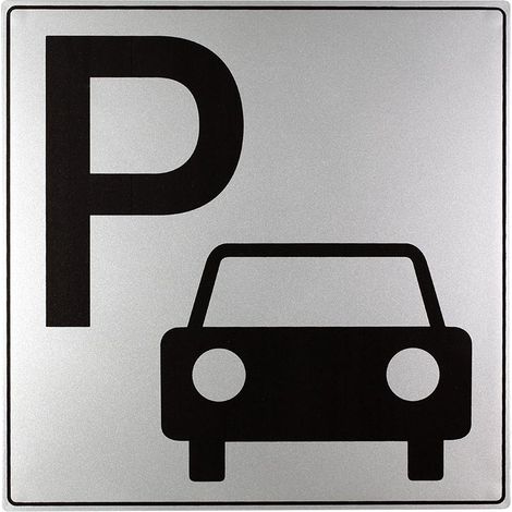 Plaque de porte Parking - Gamme Iso 7001 200x200mm - 4380216