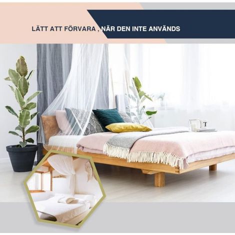 Moustiquaire De Lit - 250x65x1250 Cm - Pour Chambre Terrasse Voyage - 1 Pièce (1/5)