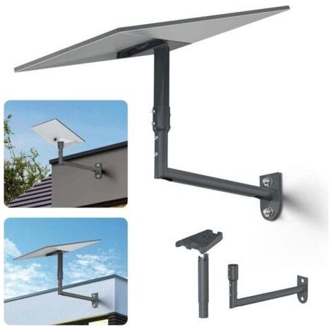 Starlink Gen 3 Mount, Starlink V3 Wall Mount 360° Adjustable, Starlink Gen3 Pole Mount Kit with Starlink Gen3 Tube Adapter for Starlink Gen3/Mini Internet Kit (1/4)