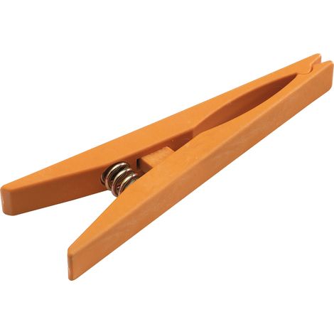 KS Tools - Pince de fixation plastique à ressort isolée 1000V, 165 x 18 mm - 117.0161