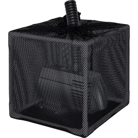 Filtre pour pompe à eau de bassin, sac filtrant anti-colmatage pour bassin, extérieur (10 pouces)