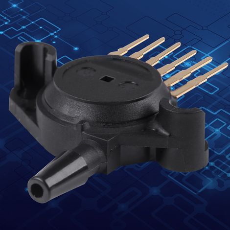 Capteur de pression absolue intégré 15 à 700 kPa (2,18 à 101,5 PSI) MPX5700AP noir, 1 pièce (1/5)