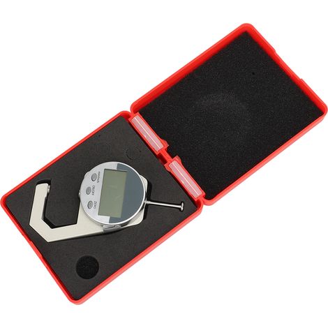 Elektronisches digitales LCD-Dickenmessgerät für Papier und Folie, Messbereich: 0 bis 25,4 mm/1 Zoll, Genauigkeit: 0,01 mm/0,001 Zoll (1/5)