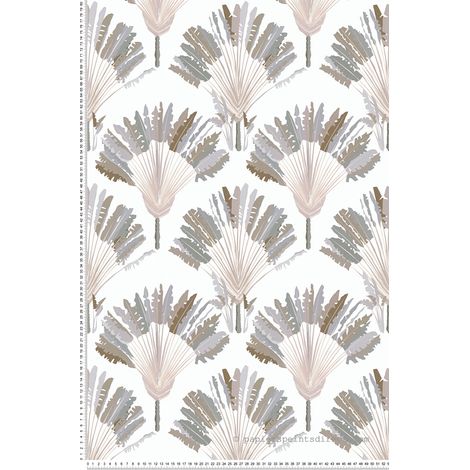 Papier peint Jungle Gris Jungle Chic Architects Paper