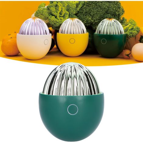 Désodorisant citron pour réfrigérateur, armoire et placard à chaussures, désodorisant à l'ozone, rechargeable par USB, vert (1/5)