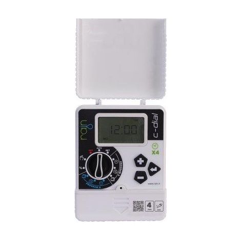 CENTRALINA IRRIGAZIONE CDIAL INTERNO RAIN  ZONE 4 VOLT 220/24 TRASF ESTERNO