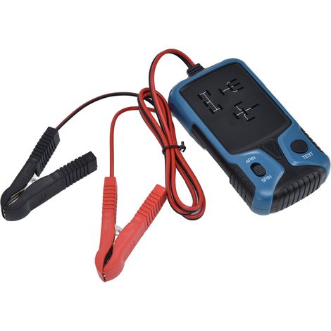 Testeur de relais multifonctionnel et portable pour batteries 12 V, résistant aux hautes températures, noir (1/5)