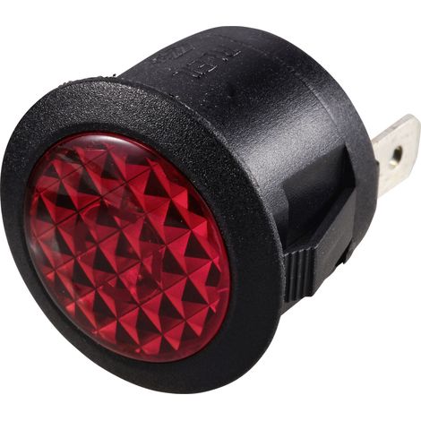 TRU COMPONENTS TC-12659376 Neon-Signalleuchte 230 V/AC 20 mm   Rot 1 St.