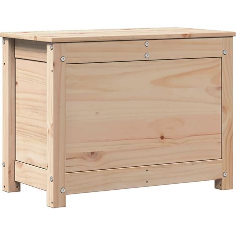 Maison Exclusive - Caja de almacenamiento madera maciza de pino 6 (1/5)