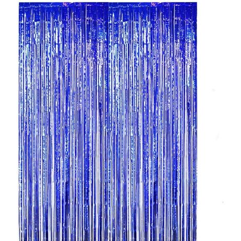 Rideau En Feuille D Or - 2 Pièces - 100 X 200 Cm - Décoration Pour Arrière-Plan De Photo, Mariage, Fête Et Célébration (1/5)