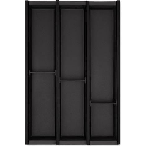 Cuisio Besteckeinsatz 400 mm Transluzent-anthrazit für Blum Legrabox 473 mm (1/5)