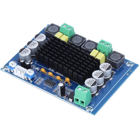 Module Amplificateur Audio 2 Canaux Carte Numérique Haute Puissance Potentiomètre XH-M543 (1/5)