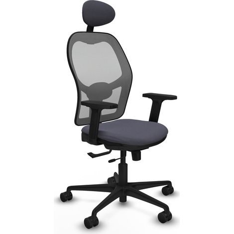 Sedia da ufficio piqueras y crespo Jorquera nero schiuma 50mm (1/2)