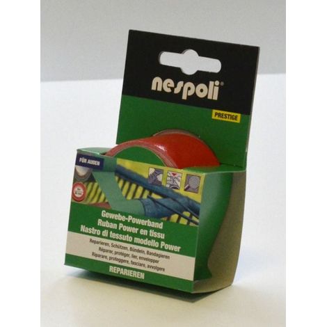 Nespoli Gewebe-Powerband 38 mm x 5 m, rot Montageband