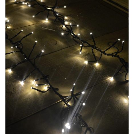 Guirlande lumineuse de Noël à 2000 LED (29 m) blanc froid à plusieurs fonctions pour sapin de Noël