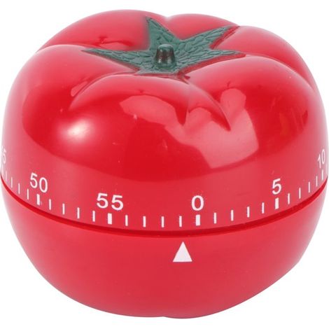 MINKUROW Temporizador De Cocina Adorable Tomate Creativo Temporizador De Cuenta Regresiva Giratorio De 60 Minutos (1/5)