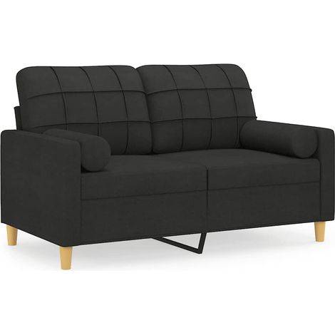 Maison Exclusive - Divano a 2 Posti con Cuscini Tortora 120 cm in Tessuto