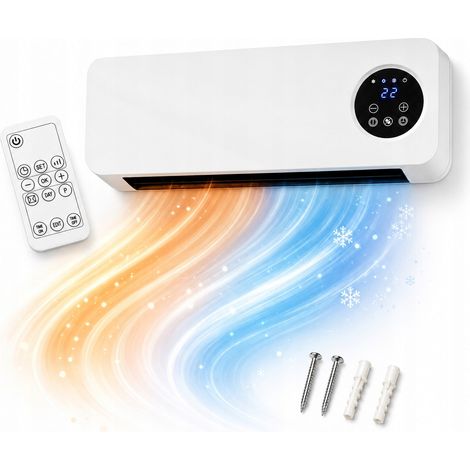 Sistema de calefacción y refrigeración por cortina de aire Weber Heat ZYY-PTC06 de 2000 W. (1/4)