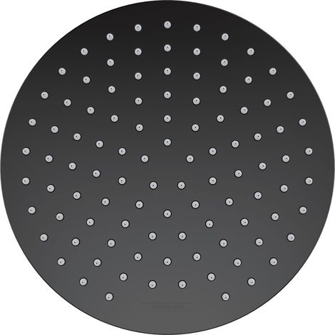 Hansgrohe Vernis Blend - Soffione doccia, diametro 20 cm, nero opaco 26271670 (1/5)