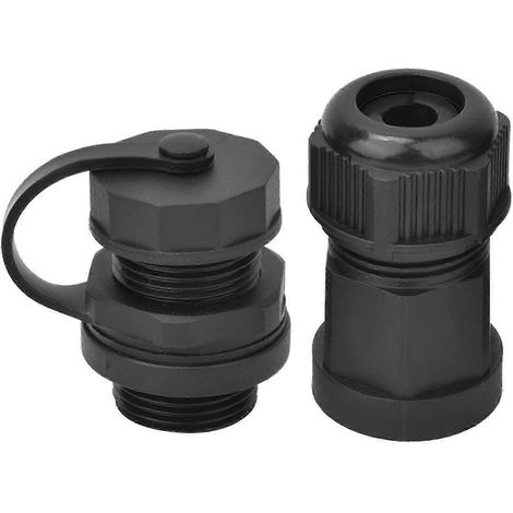 IP67 wasserdichter RJ45-Buchsenstecker, CAT5/CAT6-Netzwerkbuchse, einteiliges Gehäuse für Ethernet-Kabel, robuster Industriestecker, 1 Stück, staub- und wasserbeständig. (1/5)
