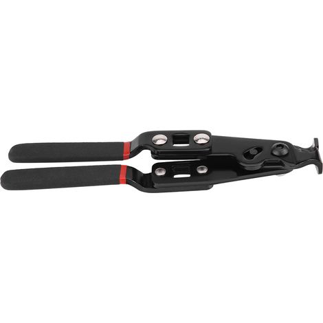 Pince à colliers de serrage pour durites d'air en acier au carbone, compatible avec tous les types de colliers de serrage. (1/5)