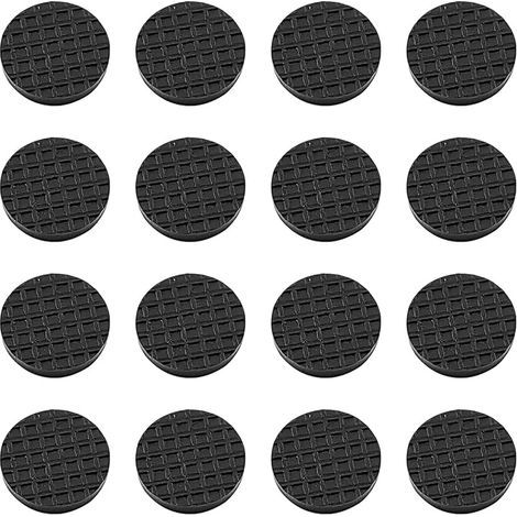 16 Pièces Protection pour Meubles Patin Antiderapant, Tampons Autocollant, Protecteur de Sol Tampon, Ronds, 20MM (1/5)