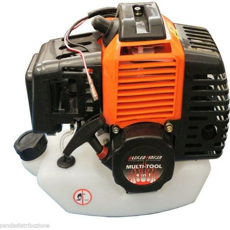 Motore per decespugliatore 43 cc completo di kit accessori manutenzione