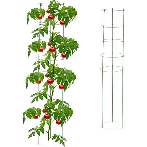Soporte para plantas de 150 cm juego de 2
