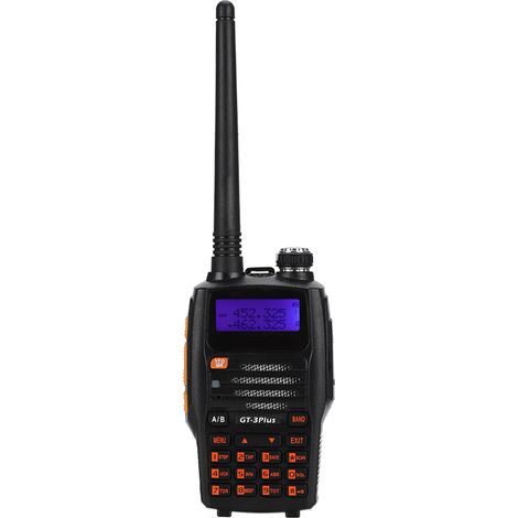 Talkie-walkie radio VHF/UHF sans fil GT-3PLUS avec batterie lithium-ion UE 100-240 V (1/5)