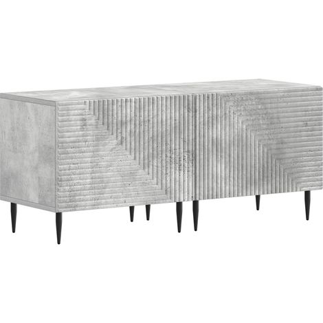 Mueble de TV Gris Hormigón Madera de ingeniería vidaXL (1/5)