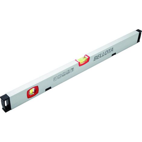 Niveau à bulle professionnel en aluminium aimanté - 40 cm - BELLOTA 50101M40