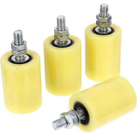 en nylon pour portes coulissantes lot de 4 poulie de guidage (1/5)