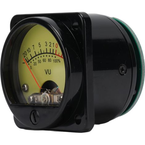 VU-mètre professionnel, amplificateur de niveau audio avec carte de commande, alimentation AC/DC 6-12 V, 55 mA, CQ 45H (1/5)