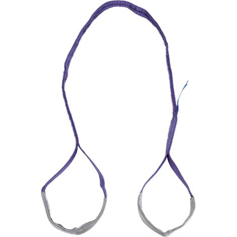 Lifting Sling Flat Hoist Webbing 1T PES Thickened Strap Accessory for Transportation2 Meters