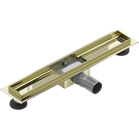 Mexen Flat corpo per scarico lineare 60 cm, oro - 1515060 (1/4)