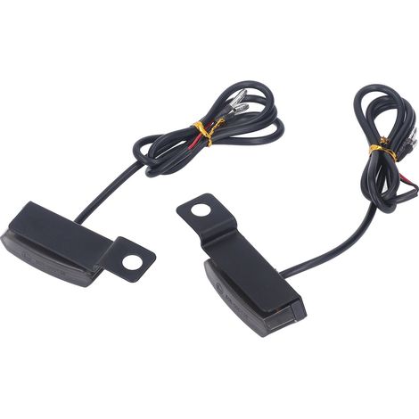1 Paar dynamische Blinker mit 6 LEDs, 12 V DC, universelle Modifikation für M8 Motorrad/Roller (1/5)