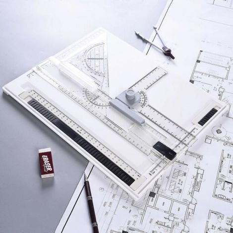 Table à dessin multifonctionnelle format A4, portable, idéale pour le dessin et les activités créatives, pratique et compacte pour un usage nomade ou à la maison (1/5)
