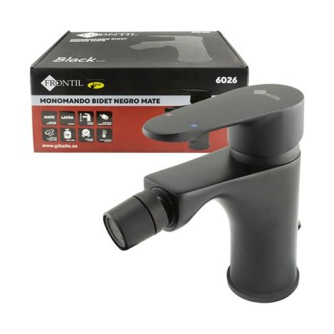 Monomando Bidet Frontil Premium Negro Mate Latón  35mm (1/5)