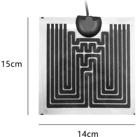 Tapis Chauffant pour Terrarium avec Thermostat Réglable Film Chauffant Sous Aquarium Coussin Chauffant pour Reptiles Serpents Lézards Tortues
