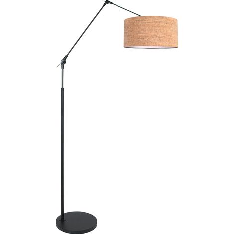 Steinhauer - lampada da terra - Prestige Chic - naturale nero -