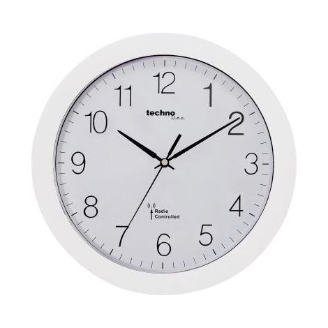 technoline Wanduhr WT 8000 weiß analog (1/2)